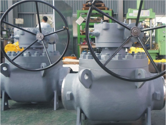 API Trunnion Mounted Top Entry Ball Valve Fully Welded DN50~DN1050