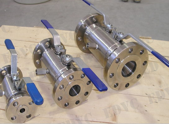 DN 50-1400 API Ball Valve WCB CF8M Single Double Block And Bleed Ball Valve