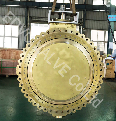 Aluminum Bronze RF Butterfly Valve Marine Type