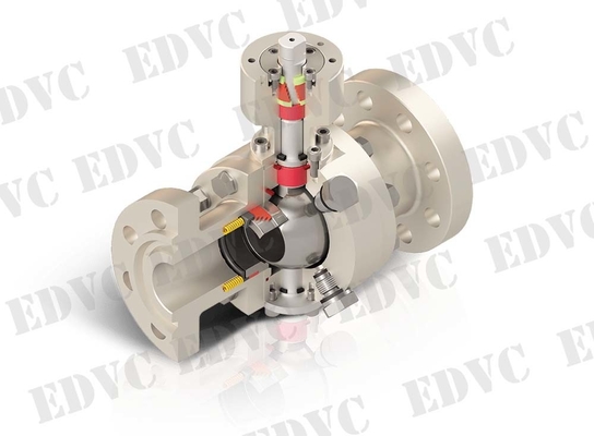 Soft Sealing Split Body Ball Valve / Metal Seated Trunnion Ball Valve API 6D