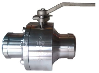 Side Entry Raised Face API Ball Valve Duplex A182 Gr.F53 Material Butt Welded