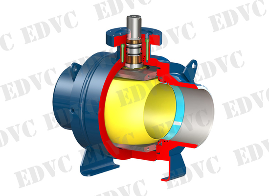 Trunnion Mounted Side Entry Ball Valve Fully Welded