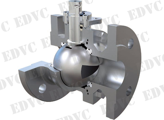 3/4 inch - 42 inch V Port Control Valve API 6D Wafer Type Ball Valve