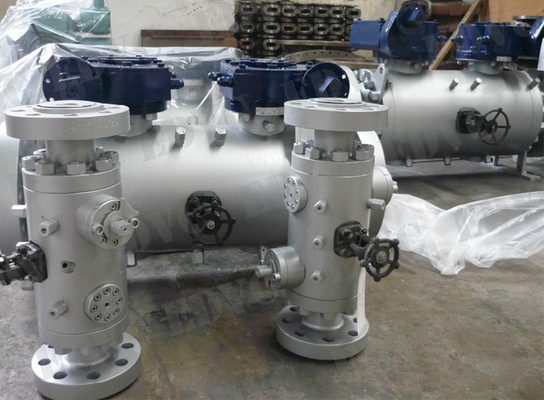 2500LB BW Trunnion Mounted Double Block &amp; Bleed Ball Valve