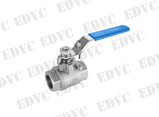 2000WOG NPT Ball Valve Manual Stainless Steel Unibody Construction