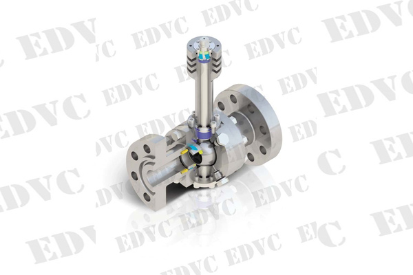 Extended Stem Trunnion Mounted Ball Valve API 607 Fully welded