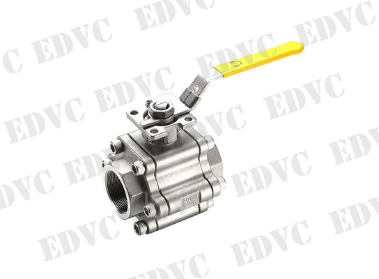 2000WOG NPT Ball Valve Manual Stainless Steel Unibody Construction