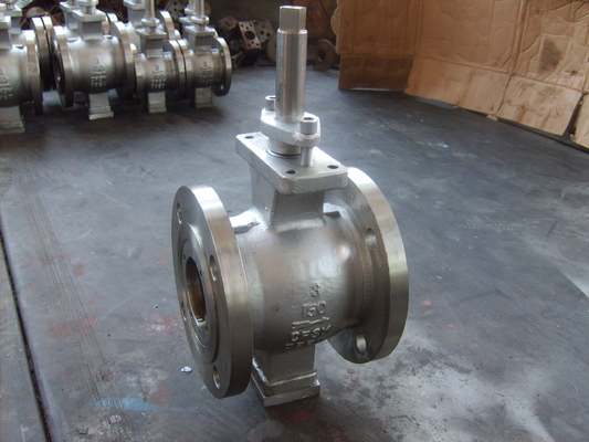 contoured V Notch Segment Ball Valve DN15 - DN300 with Pneumatic Actuator